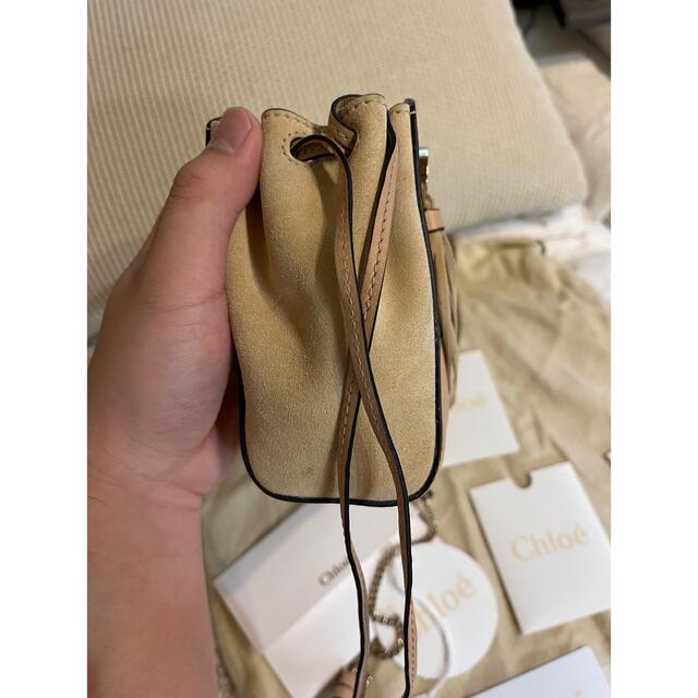 新品 レア クロエ チェーン ショルダーバッグ レザー ミニ ポシェット