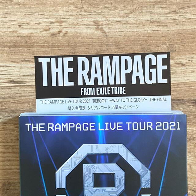 THE RAMPAGE(ザランページ)のREBOOT シリアルコード エンタメ/ホビーのエンタメ その他(その他)の商品写真