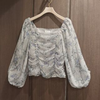 ジルスチュアート(JILLSTUART)のJILLSTUART チュールレースフラワーブラウス(シャツ/ブラウス(長袖/七分))