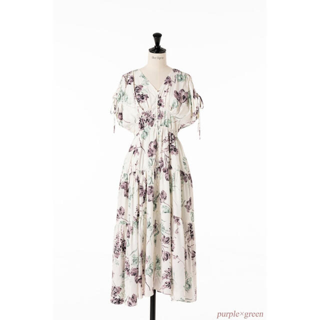 マキシワン Her lip to - Full Of Love Long Dress herliptoの通販 by