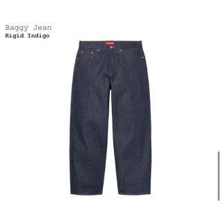 シュプリーム(Supreme)のSupreme Baggy Jean Rigid Indigo 32(デニム/ジーンズ)