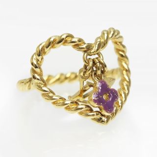 ヴィトン(LOUIS VUITTON) リング(指輪)(フラワー)の通販 70点 | ルイ ...