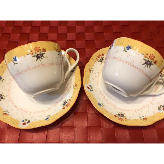 ノリタケ トゥルーラブカップ&ソーサー 2客 | フリマアプリ ラクマ