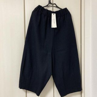 パドカレ(pas de calais)のpas de calais  パドカレ　未使用ウールサルエルパンツ　サイズ34(サルエルパンツ)