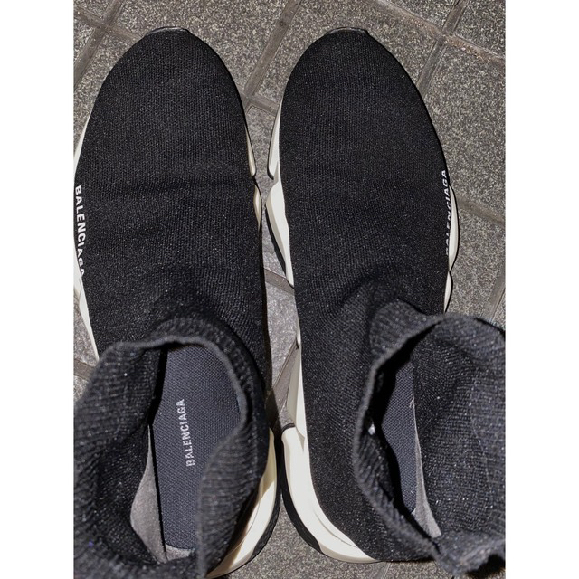 Balenciaga(バレンシアガ)の【最終値下げ】Balenciaga スピードトレーナー ブラック 42 メンズの靴/シューズ(スニーカー)の商品写真