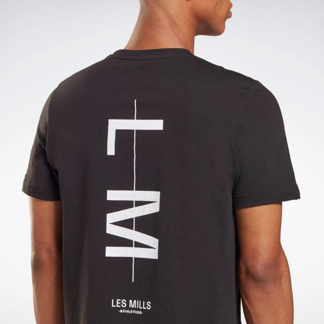 Reebok(リーボック)のレズミルズ グラフィック ショートスリーブ Tシャツ / LES MILLS メンズのトップス(Tシャツ/カットソー(半袖/袖なし))の商品写真