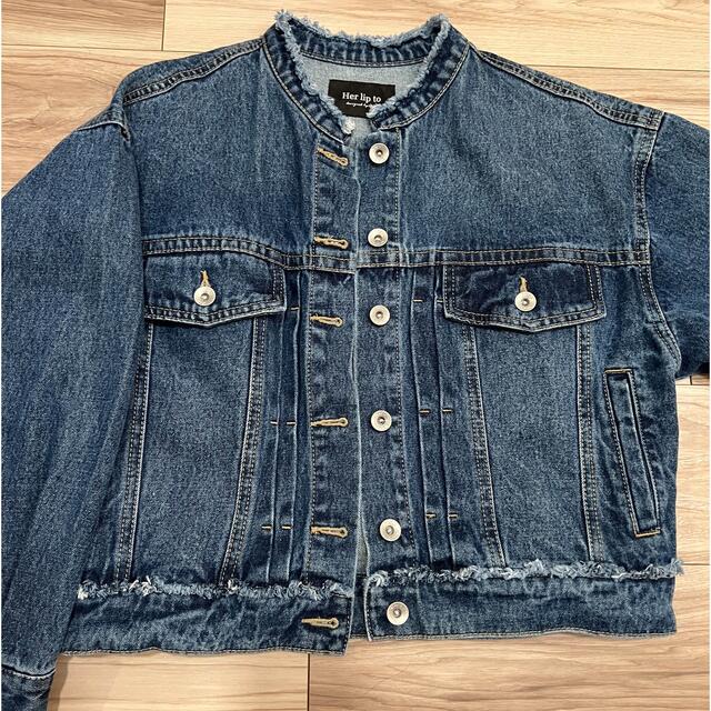 herlipto Everyday Denim Jacket blue