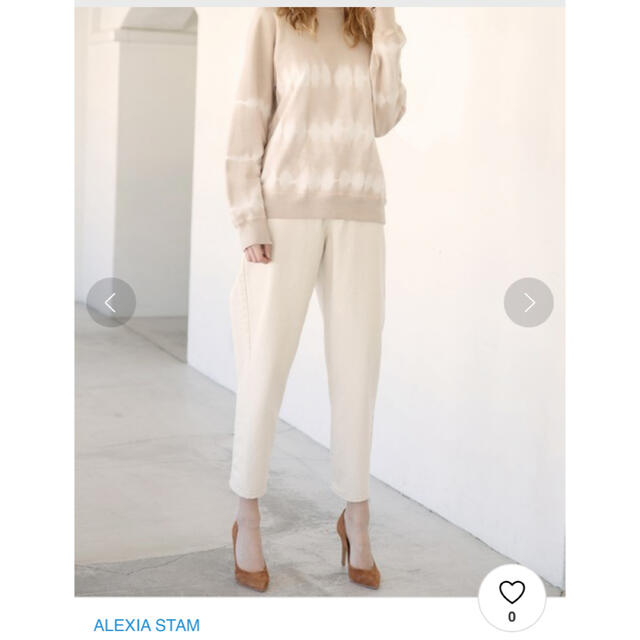 ALEXIA STAM(アリシアスタン)のAREXIA STAM Arrow Pocket Slouchy Pants レディースのパンツ(デニム/ジーンズ)の商品写真