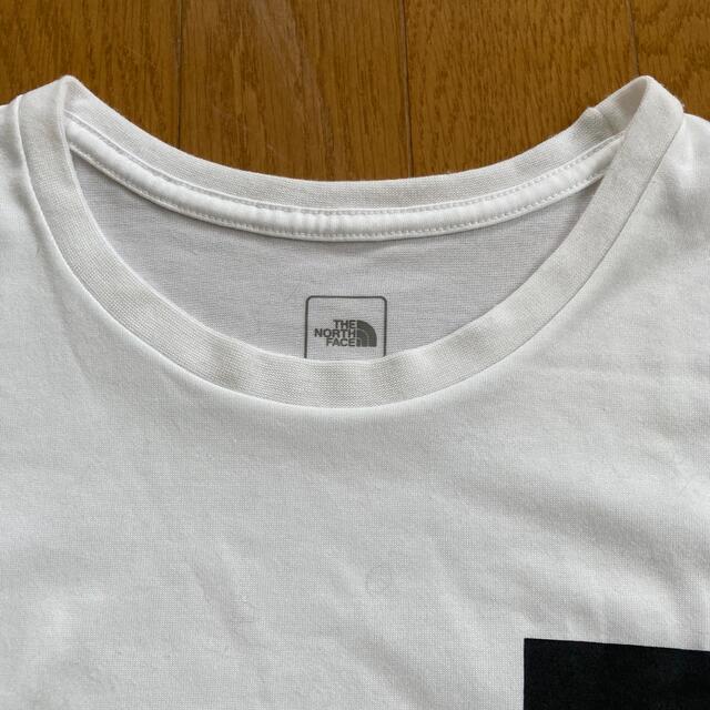 THE NORTH FACE(ザノースフェイス)のノースフェイス　Tシャツ　白 レディースのトップス(Tシャツ(半袖/袖なし))の商品写真
