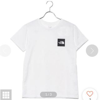 ザノースフェイス(THE NORTH FACE)のノースフェイス　Tシャツ　白(Tシャツ(半袖/袖なし))