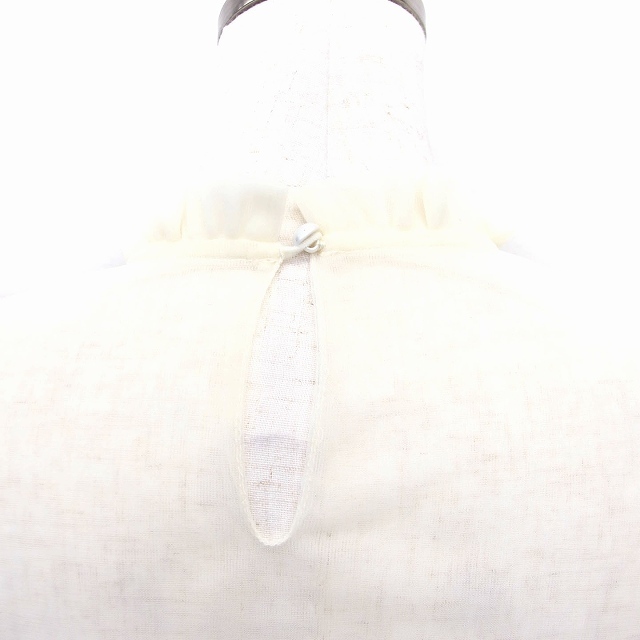 titty&co(ティティアンドコー)のティティー&コー TITTY&CO チュール ブラウス フリルネック 半袖 レディースのトップス(シャツ/ブラウス(半袖/袖なし))の商品写真