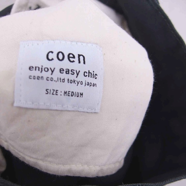 coen(コーエン)のコーエン coen フレア スカート ロング サイドジップ M チャコールグレー レディースのスカート(ロングスカート)の商品写真
