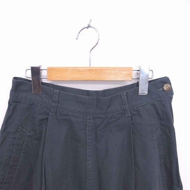 coen(コーエン)のコーエン coen フレア スカート ロング サイドジップ M チャコールグレー レディースのスカート(ロングスカート)の商品写真