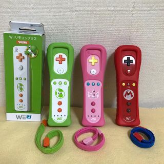 Wii リモコンプラス マリオ ピーチ ヨッシー 箱説明書なし