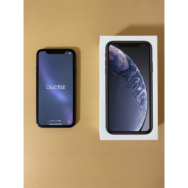 iPhone XR ブラック　64GB SIMフリー　本体のサムネイル