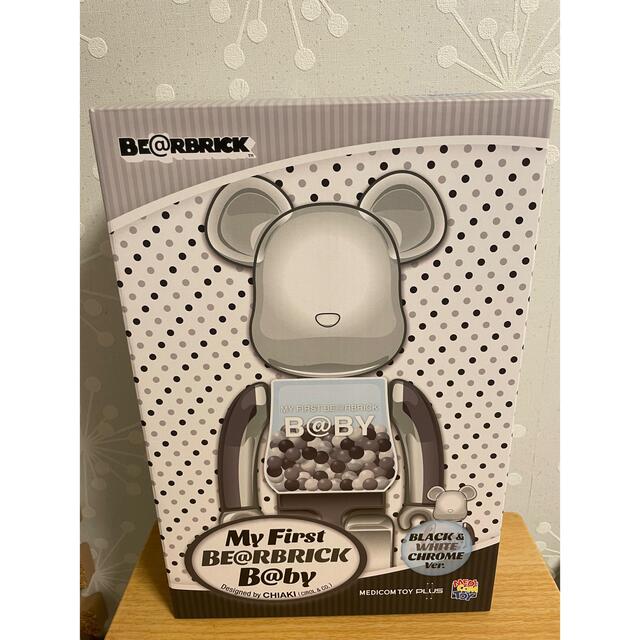 BE@RBRICK(ベアブリック)のMY FIRST BE@RBRICK B@BY BLACK & WHITE エンタメ/ホビーのおもちゃ/ぬいぐるみ(キャラクターグッズ)の商品写真