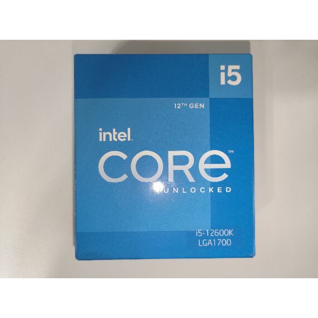 Intel Core i5 12600K (第12世代CPU)