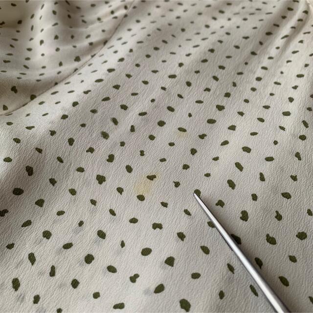 STELLA McCARTNEY ドット柄 シルクシャツ ステラマッカートニー