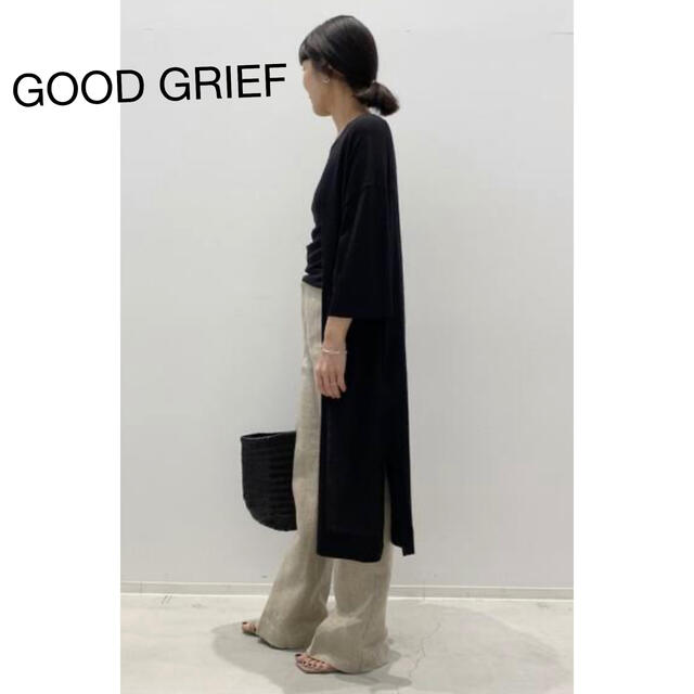 L'Appartement DEUXIEME CLASSE(アパルトモンドゥーズィエムクラス)の 【GOOD GRIEF】SUMMER Knit Cardigan レディースのトップス(カーディガン)の商品写真