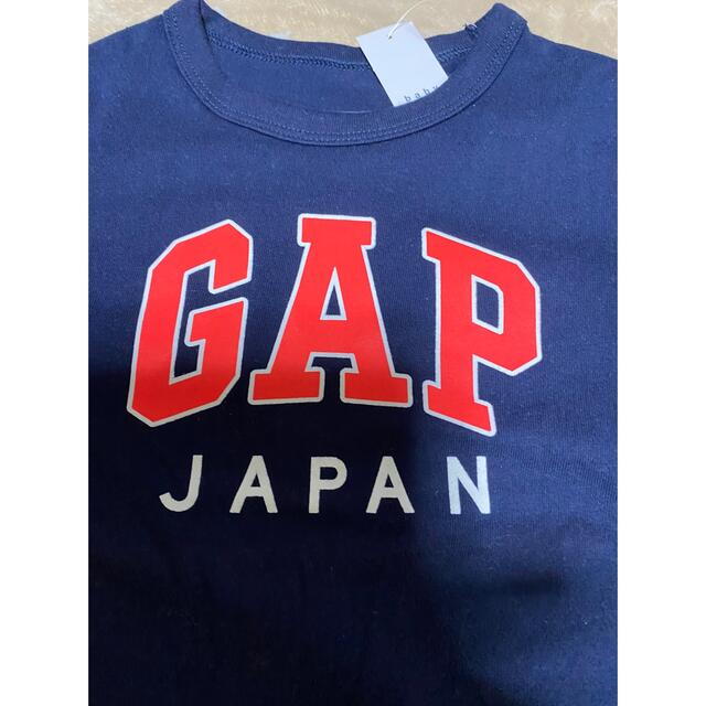 babyGAP 新品未使用 GAPベビーロゴTシャツ サイズ100 ネイビー赤ロゴJapanの通販 by DEKA PEARL｜ベビーギャップ ならラクマ