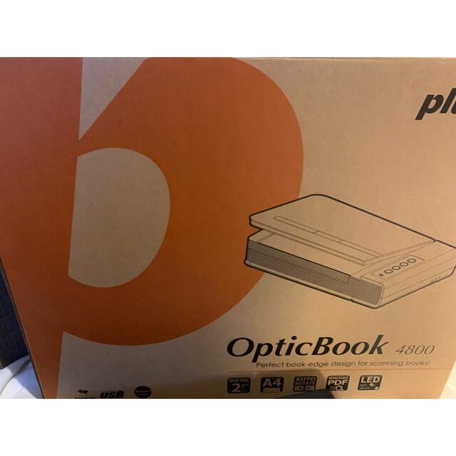 送料込　ブックスキャナー　plustek Optic Book4800 スマホ/家電/カメラのPC/タブレット(PC周辺機器)の商品写真