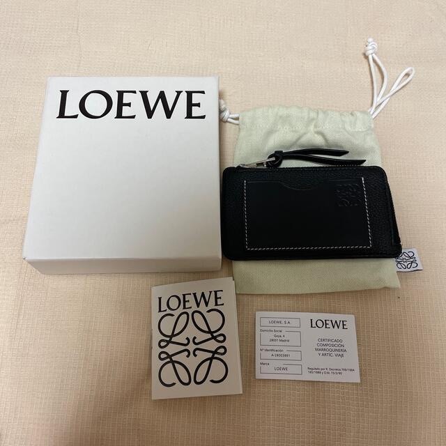 新品未使用　LOEWE カードケース　コインカードホルダー