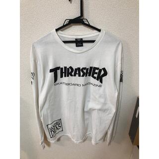 スラッシャー(THRASHER)のTHRASHER×Sandro Dias コラボ　ロングTシャツ　スケートゴート(Tシャツ/カットソー(七分/長袖))
