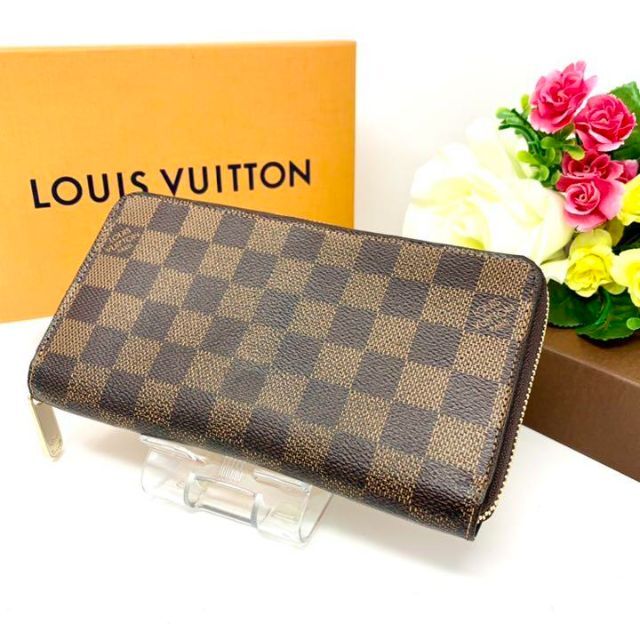 LOUIS VUITTON(ルイヴィトン)の⚠️タク様 専用⚠️【ジッピーウォレット ダミエ 】長財布 レディースのファッション小物(財布)の商品写真