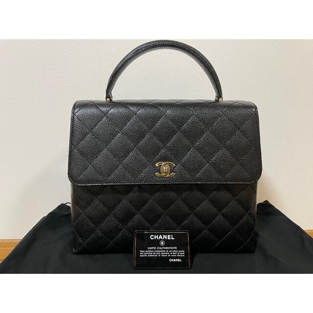 CHANEL マトラッセ　ケリー型　　　　　　　　　ハンドバック　完美品❗️ハンドバッグ