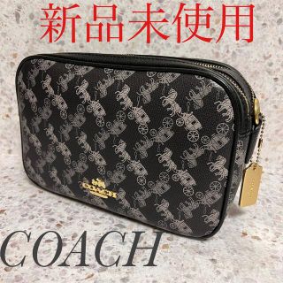 コーチ(COACH)のコーチ ショルダーバッグ  ホースアンドキャリッジ  PVC (ショルダーバッグ)