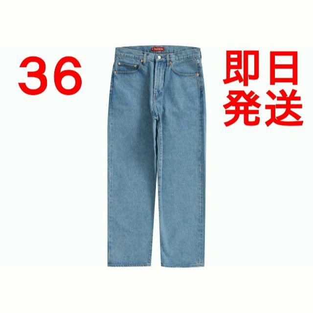 デニム/ジーンズSupreme Baggy Jean Washed Indigo