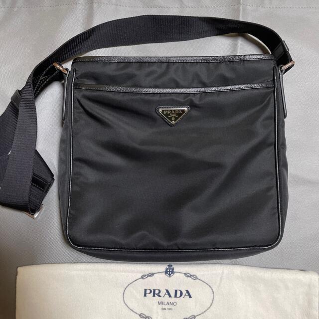 プラダ/PRADA バッグ メンズ サフィアーノクイール ショルダーバッグ