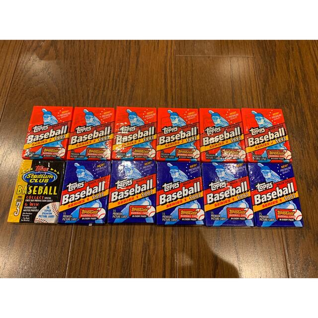 topps Baseball CARDS 1993年 未開封 - スポーツ選手