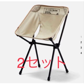 ネイバーフッド(NEIGHBORHOOD)のネイバーフッド　ヘリノックス　カフェチェア　E-CAFE CHAIR 2セット(テーブル/チェア)