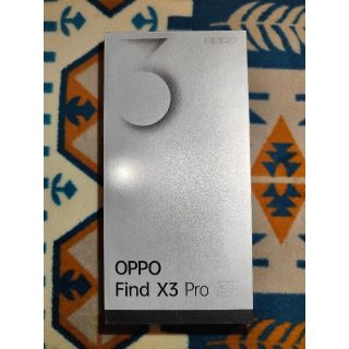 オッポ(OPPO)のau OPPO find x3 PRO ブラック　SIMロック解除済み 12GB(スマートフォン本体)