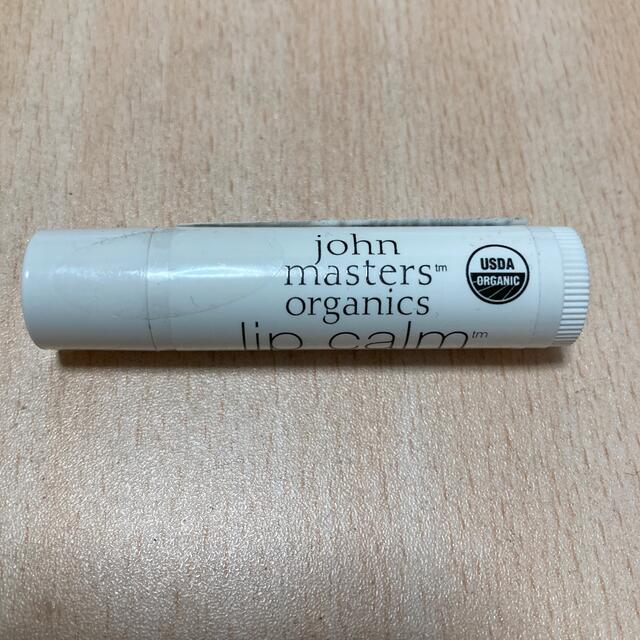 John Masters Organics(ジョンマスターオーガニック)の新品未使用ジョンマスター　リップカーム　バニラ コスメ/美容のスキンケア/基礎化粧品(リップケア/リップクリーム)の商品写真