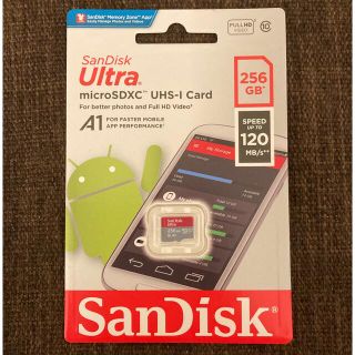 サンディスク(SanDisk)の新品未使用　SanDisk Ultra microSDカード　256GB(PC周辺機器)