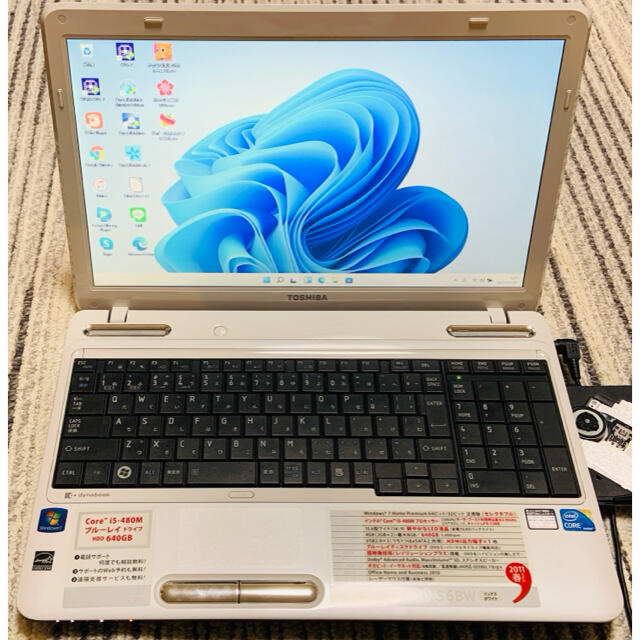 東芝 dynabook T350/56BW i5/4GB/win11 - recantolarfeliz.com.br