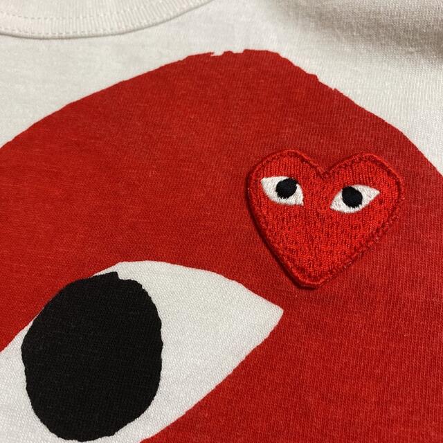 COMME des GARCONS(コムデギャルソン)のコムデギャルソン PLAY Tシャツ　M レディースのトップス(Tシャツ(半袖/袖なし))の商品写真