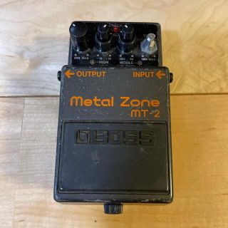 ボス(BOSS)の【中古品/箱なし】BOSS Metal Zone MT-2コンパクトエフェクター(エフェクター)