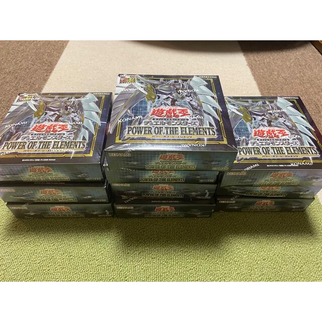 シュリンク付き 10BOX 遊戯王 POWER OF THE ELEMENTS-