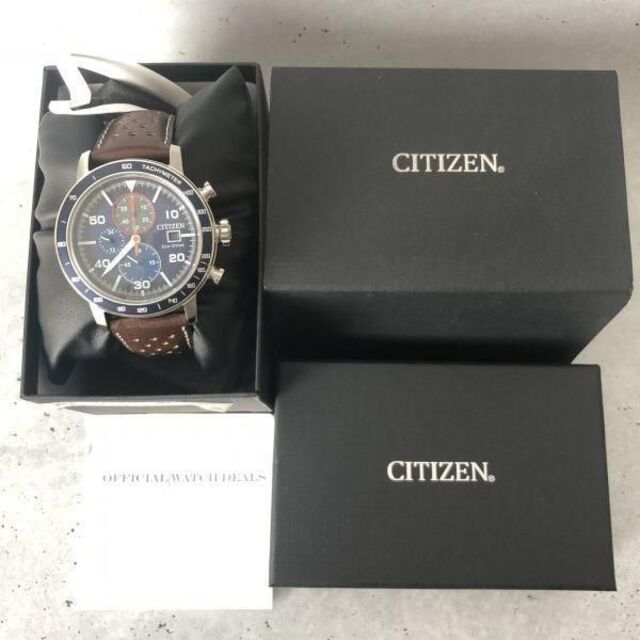 【新品】シチズンソーラー エコドライブ ブライセン CITIZEN メンズ腕時計