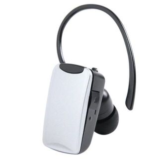 ヘッドセット ワイヤレスイヤホン MicroUSB ケーブル付 シルバー(PC周辺機器)