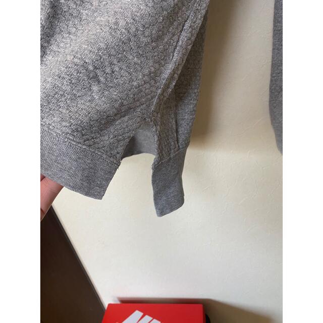 REMI RELIEF レミ レリーフ　ワッフル素材ヘンリーネック　長袖Ｔシャツ メンズのトップス(Tシャツ/カットソー(七分/長袖))の商品写真