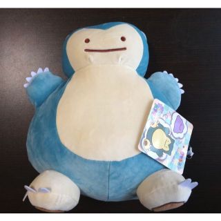 ポケモンセンター クッションへんしん！メタモン カビゴン ぬいぐるみ