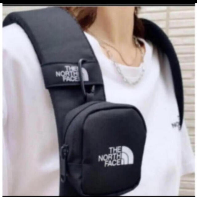 THE NORTH FACE(ザノースフェイス)の【未開封新品】ノースフェイス　ミニポーチ　マルチコインケース　カラビナ付　黒色 レディースのファッション小物(ポーチ)の商品写真