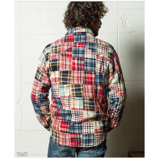 TMT(ティーエムティー)のTMT VINTAGE NELCHECK PATCHWORK SHIRTS メンズのトップス(シャツ)の商品写真