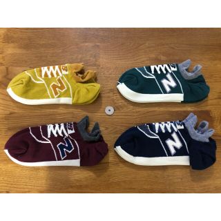 ニューバランス(New Balance)の新品ニューバランスnew balanceメンズソックス靴下4足セット319(ソックス)