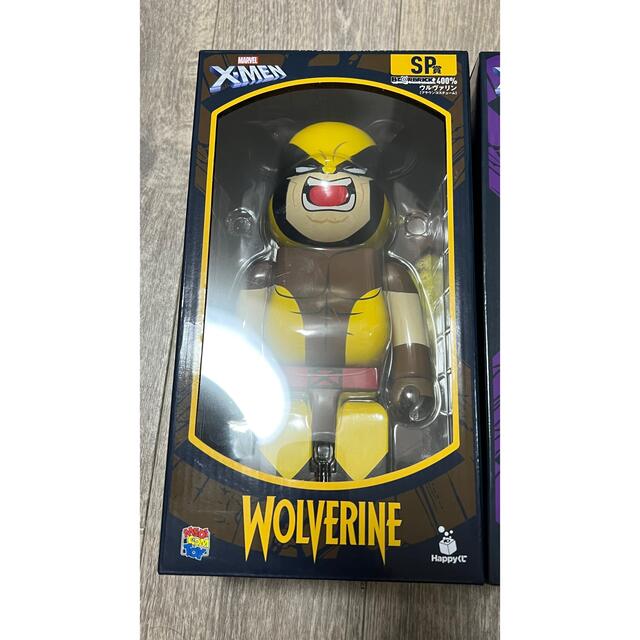 ハッピーくじ X-MEN ベアブリック ウルヴァリン マグニートー セット