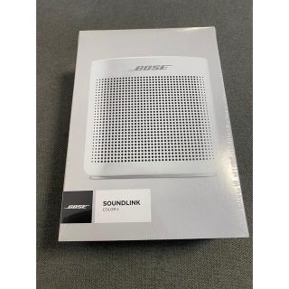 ボーズ(BOSE)のBOSE SOUNDLINK COLOR 2 Bluetoothスピーカー WH(スピーカー)